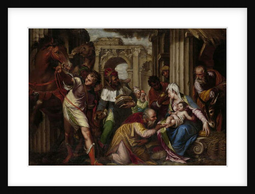 The Adoration of the Magi, c.1585 by Paolo Farinati