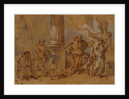 The Expulsion of Hagar, c.1640 by Giovanni Benedetto Castiglione