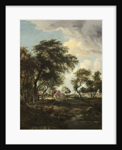 A Farm in the Sunlight, 1668 by Meindert Hobbema