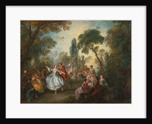 La Camargo Dancing, c.1730 by Nicolas Lancret