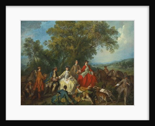 Picnic after the Hunt, c.1735-40 by Nicolas Lancret
