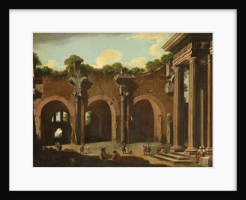 The Basilica of Constantine with a Doric Colonnade, 1685-90 by Niccolo Codazzi
