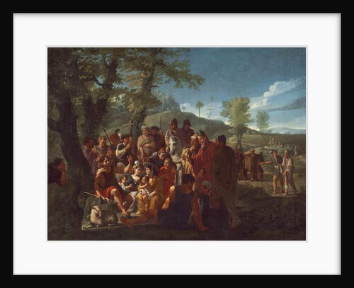 Saint John the Baptist Preaching, c.1665 by Willem Reuter