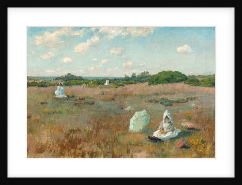 Gathering Autumn Flowers, 1894-5 by William Merritt Chase