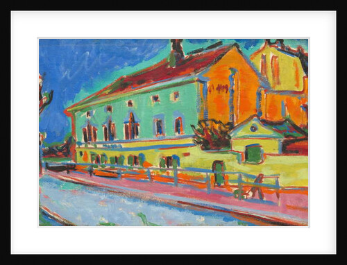Dance Hall Bellevue, 1909-10 by Ernst Ludwig Kirchner