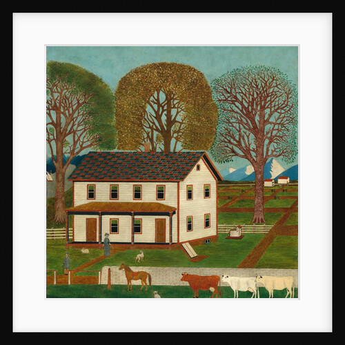 Farmhouse in Mahantango Valley by American School