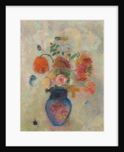 Large Vase with Flowers, c.1912 by Odilon Redon