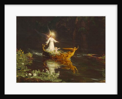 The Voyage of Life: Childhood 1842 by Thomas Cole