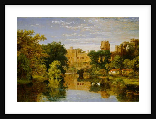 Warwick Castle, England, 1857 by Jasper Francis Cropsey