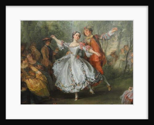 La Camargo Dancing, c.1730 by Nicolas Lancret