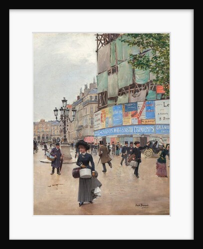 Paris, rue du Havre, c.1882 by Jean Beraud