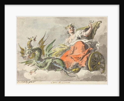 Chariot of Ceres by Italian School