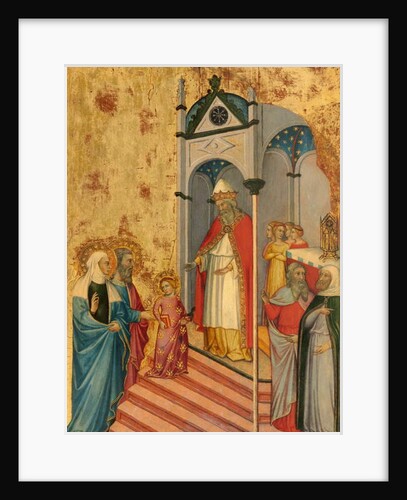 The Presentation of the Virgin in the Temple, c.1400-5 by Andrea di Bartolo