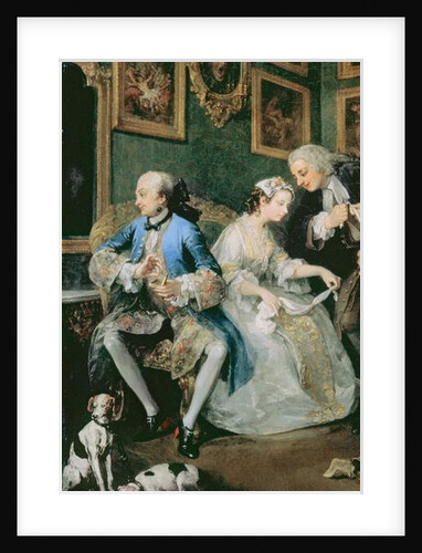 Marriage a la Mode: I - The Marriage Settlement, c.1743 by William Hogarth