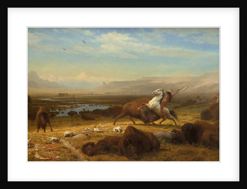 The Last of the Buffalo, c.1888 by Albert Bierstadt
