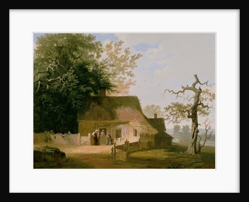 Cottage Scenery, 1845 by George Caleb Bingham
