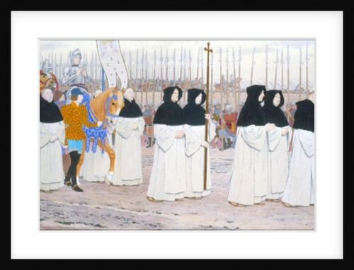 The Maid in Armour on Horseback by Louis Maurice Boutet de Monvel