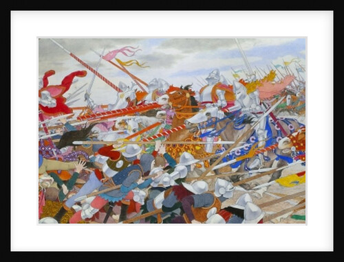 The Turmoil of Conflict, from Joan of Arc Series D, c.1905-11 by Louis Maurice Boutet de Monvel