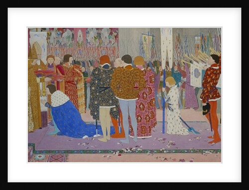 The Crowning at Reims of the Dauphin, from Joan of Arc Series E, 1907 by Louis Maurice Boutet de Monvel
