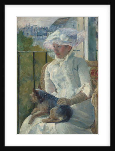 Young Girl at a Window, c.1883-84 by Mary Stevenson Cassatt