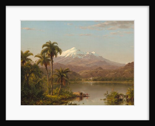 Tamaca Palms, 1854 by Frederic Edwin Church