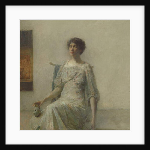 Lady with a Mask, 1911 by Thomas Wilmer Dewing