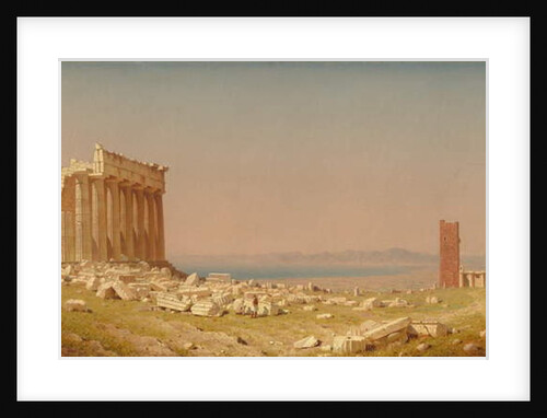 Ruins of the Parthenon, 1880 by Sanford Robinson Gifford