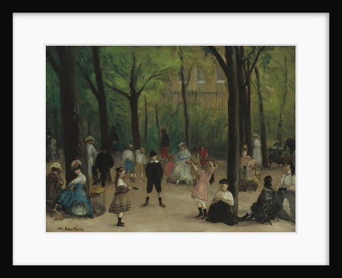 Luxembourg Gardens, 1906 by William James Glackens