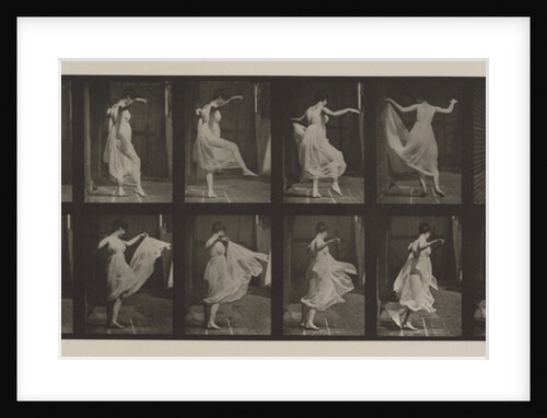 Plate Number 188. Dancing, 1887 by Eadweard Muybridge