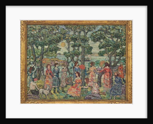 Landscape with Figures, 1921 by Maurice Brazil Prendergast