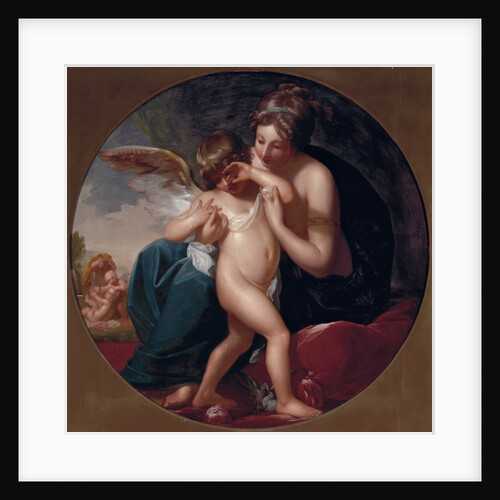 Cupid, stung by a bee, is cherished by his Mother, 1774 by Benjamin West