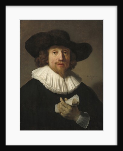 Man with Sheet of Music, 1633 by Rembrandt Harmensz. van Rijn