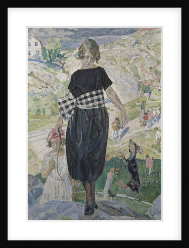 Jumping Dog, 1920 by Carl Wilhelm Wilhelmson