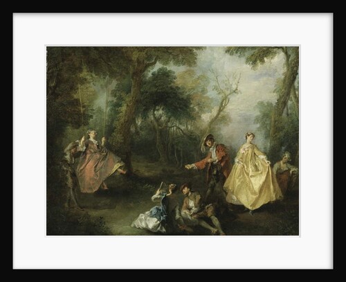 The Swing, 1729 by Nicolas Lancret