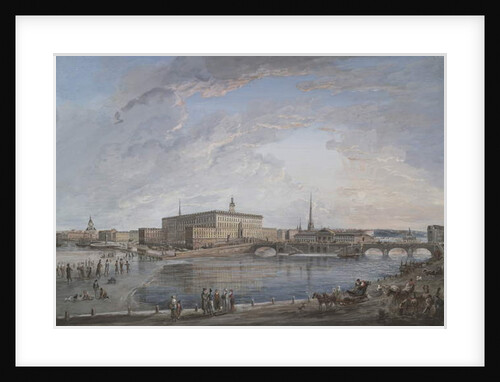 View of Stockholm by Elias Martin