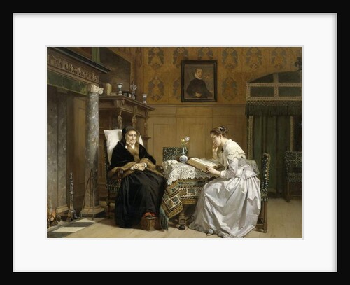 Sunday Morning, 1865-68 by Hendrik Jacobus Scholten