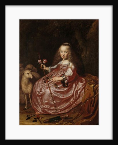 Portrait of Clara Alewijn, 1644 by Dirck Santvoort