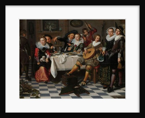 Merry Company, 1629 by Isaac Elias