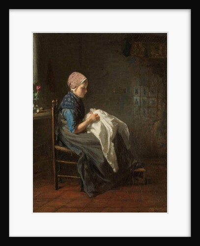 The Little Seamstress, 1850-88 by Jozef Israels