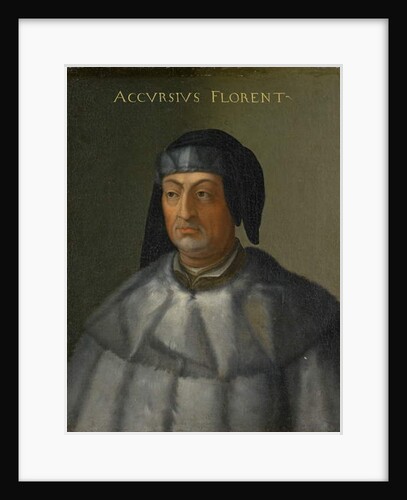 Portrait of Accursius, c. 1560 by Cristofano dell' Altissimo