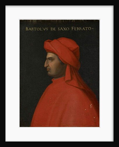 Portrait of Bartolo da Sassoferrato, c.1560 by Cristofano dell' (and workshop) Altissimo