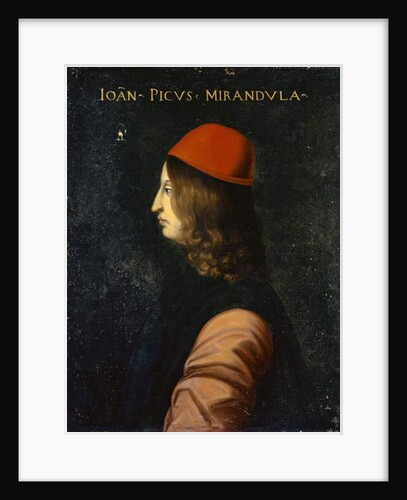 Portrait of Giovanni Pico della Mirandola, c.1560 by Cristofano dell' Altissimo