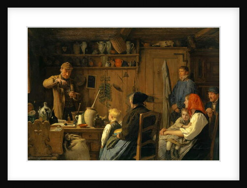 The Quack I, 1879 by Albert Anker