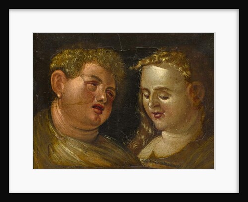 Male and Female Head, mid 16th century by Hans Baldung Grien