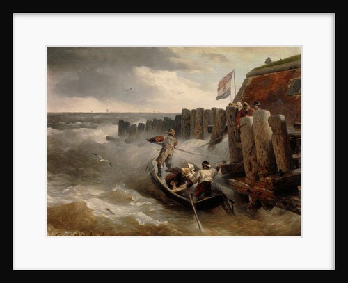 Seascape, 1894 by Andreas Achenbach