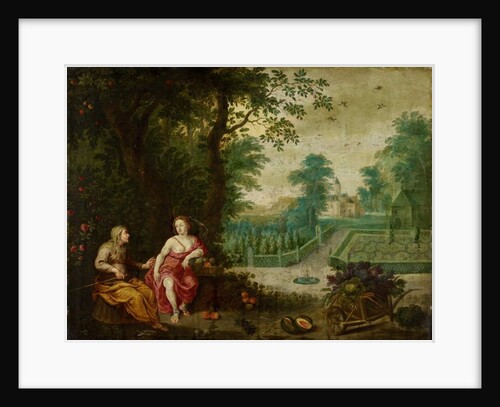 Vertumnus and Pomona by Pieter van Avont