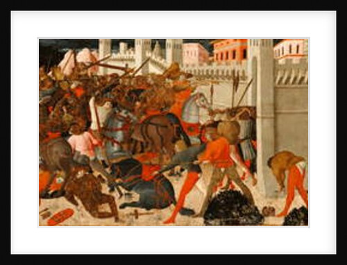 The Siege of Troy, c.1460-80 by School Florentine