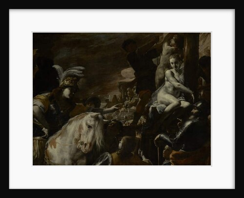 Clorinda Rescuing Sofronia and Olindo, c.1660 by Mattia Preti