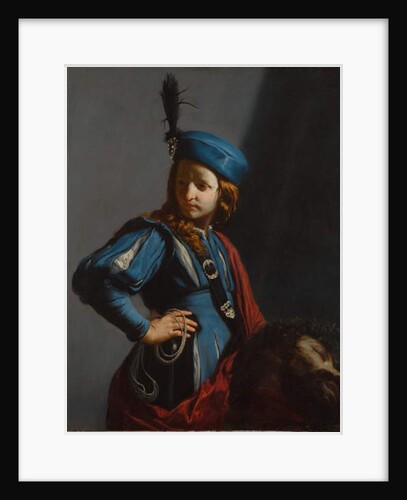 David with the Head of Goliath, c.1645-50 by Guido Cagnacci