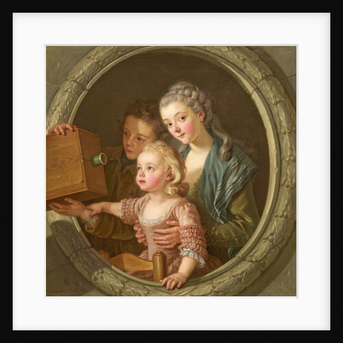 The Camera Obscura, 1764 by Charles-Amedee-Philippe van Loo